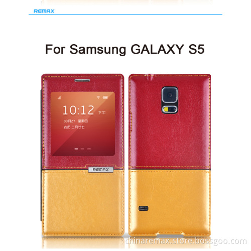 Remax Binary Series PU Leather Case for Sumsang Galaxy S5